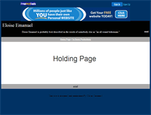 Tablet Screenshot of eloise.freewebtools.com