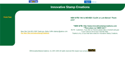 Desktop Screenshot of innovativestampcreations.freewebtools.com