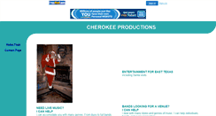 Desktop Screenshot of cherokeeproductions.freewebtools.com