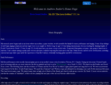 Tablet Screenshot of andrewbutler.freewebtools.com